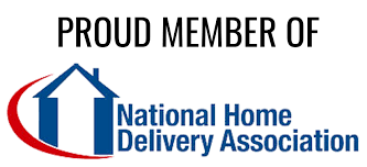 Proud member of the National Home Delivery Association Proud member of the National Home Delivery Association
